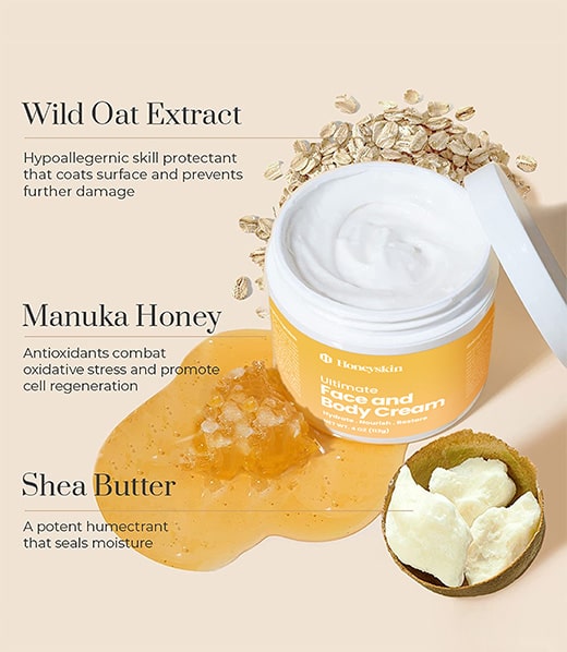 Ultimate Face & Body Cream - Honeyskin
