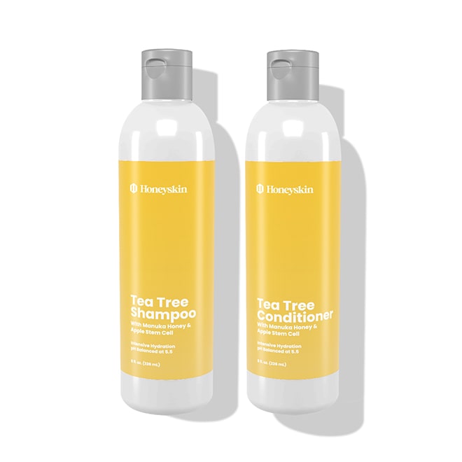 Tea Tree Shampoo & Conditioner Set - Honeyskin