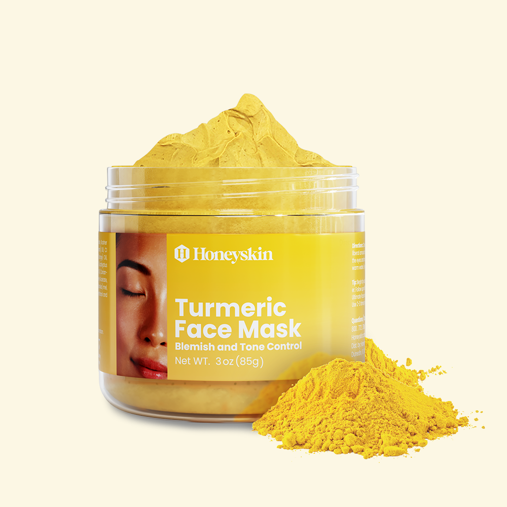 Benefits of Honeyskin Turmeric Anti-Blemish and Moisturizing Face Mask