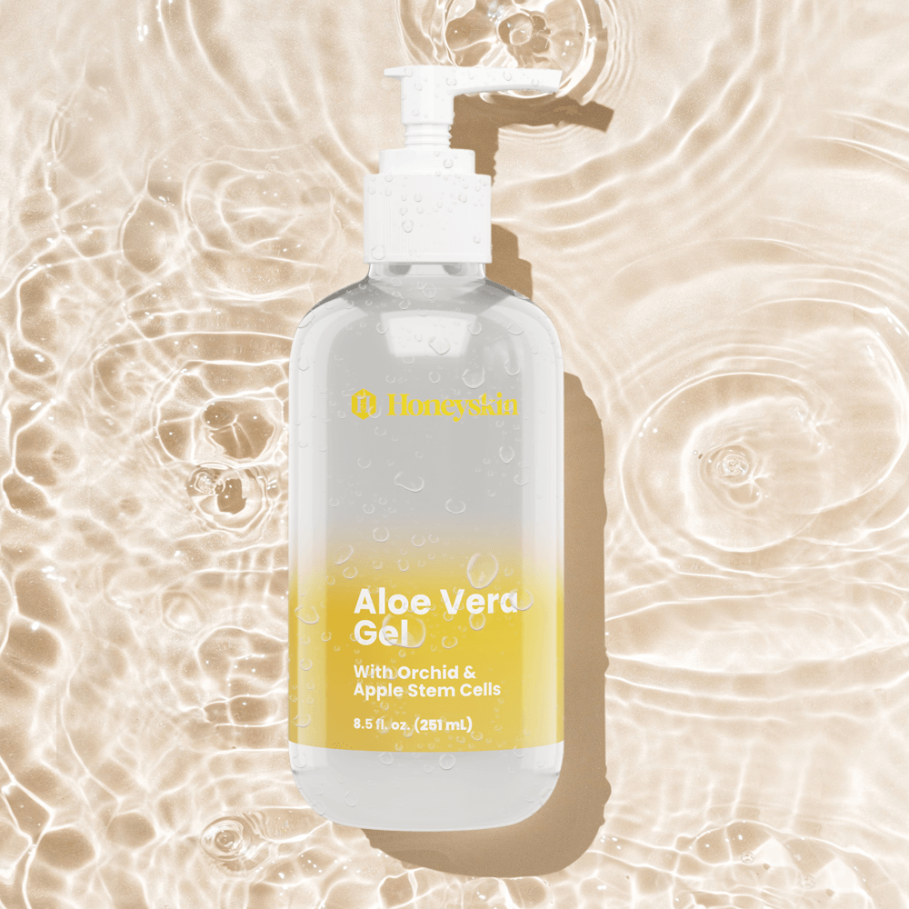 Organic Aloe Vera Gel with Apple Stem Cells - Honeyskin