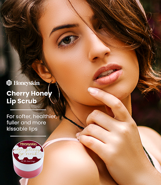Cherry Honey Lip Exfoliating Scrub