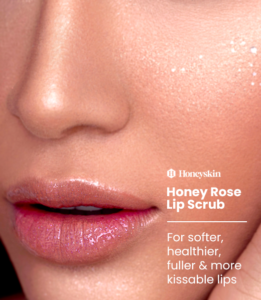 Honey Rosé Lip Exfoliating Scrub