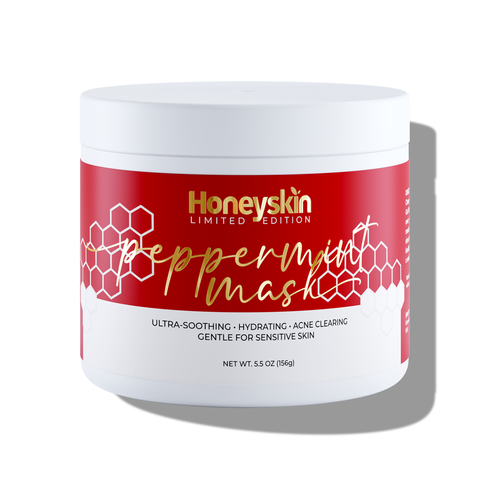 Ultra-Soothing Peppermint Face Mask - Honeyskin