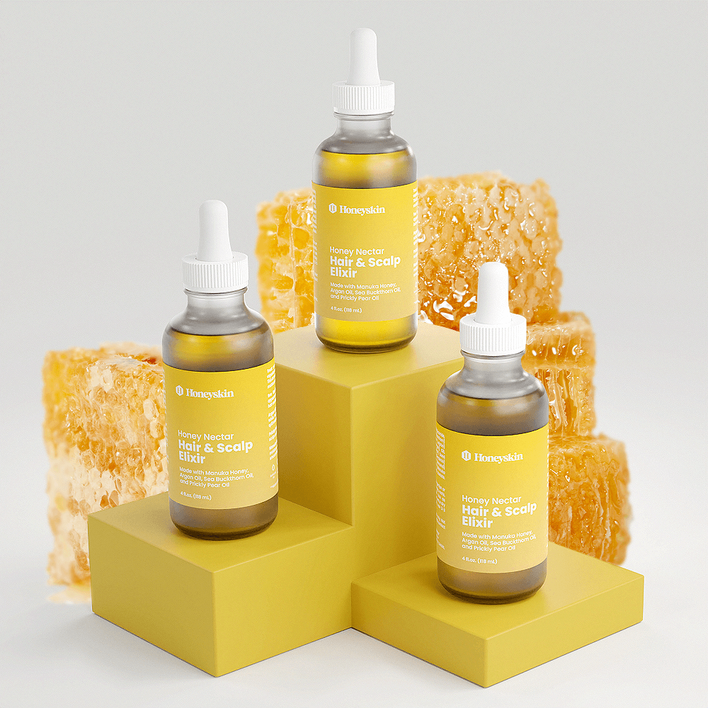 Products Honey Nectar Hair and Scalp Elixir - Honeyskin
