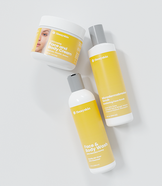 Daily Routine Face & Body Bundle - Honeyskin