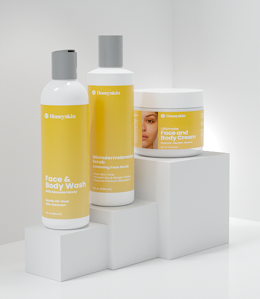 Daily Routine Face & Body Bundle - Honeyskin