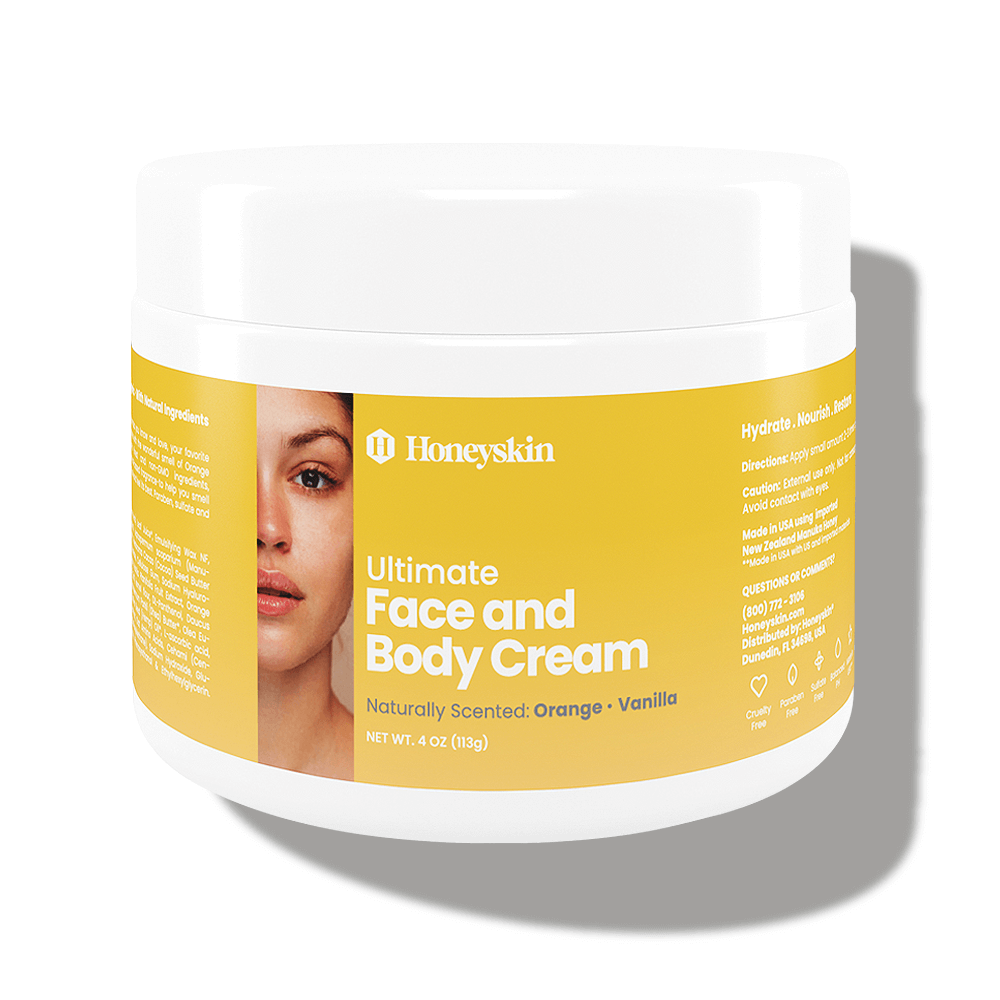 Ultimate Face & Body Cream - Orange Vanilla - Honeyskin