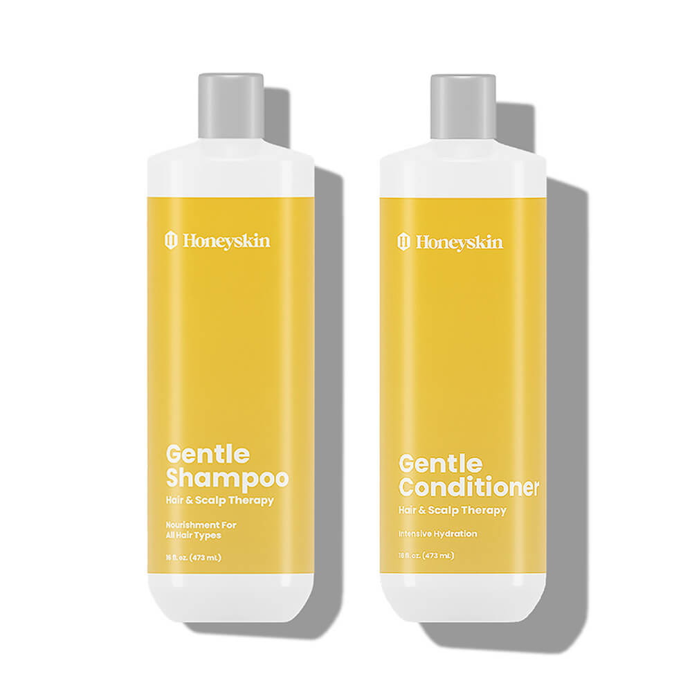 Gentle Moisturizing Honey Shampoo & Conditioner Set - Honeyskin