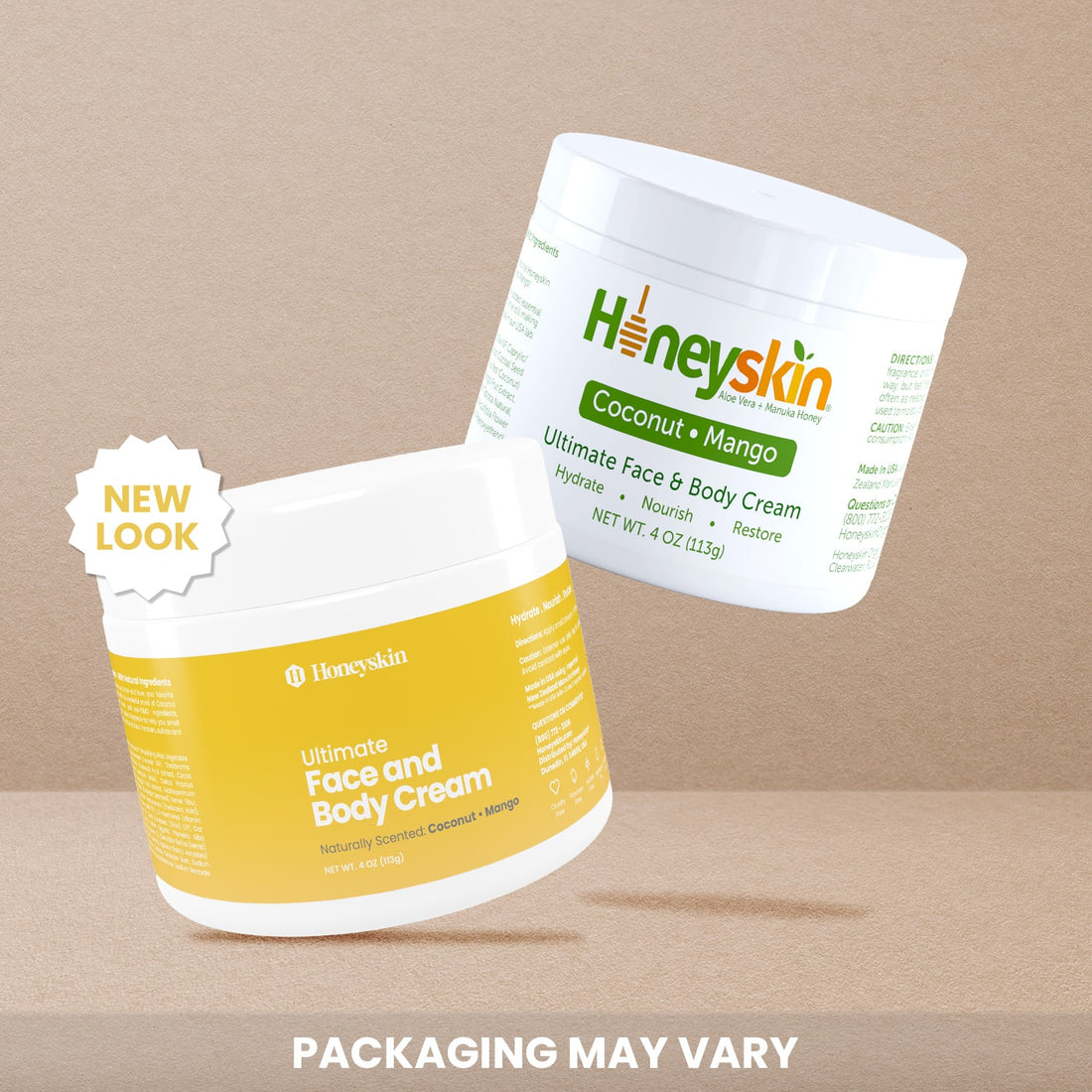 Ultimate Face & Body Cream - Coconut Mango - Honeyskin