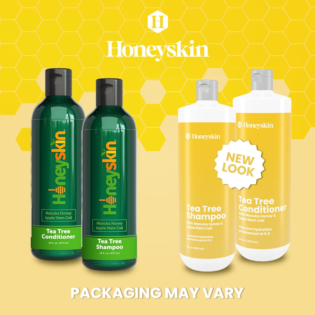 Tea Tree Shampoo & Conditioner Set - Honeyskin